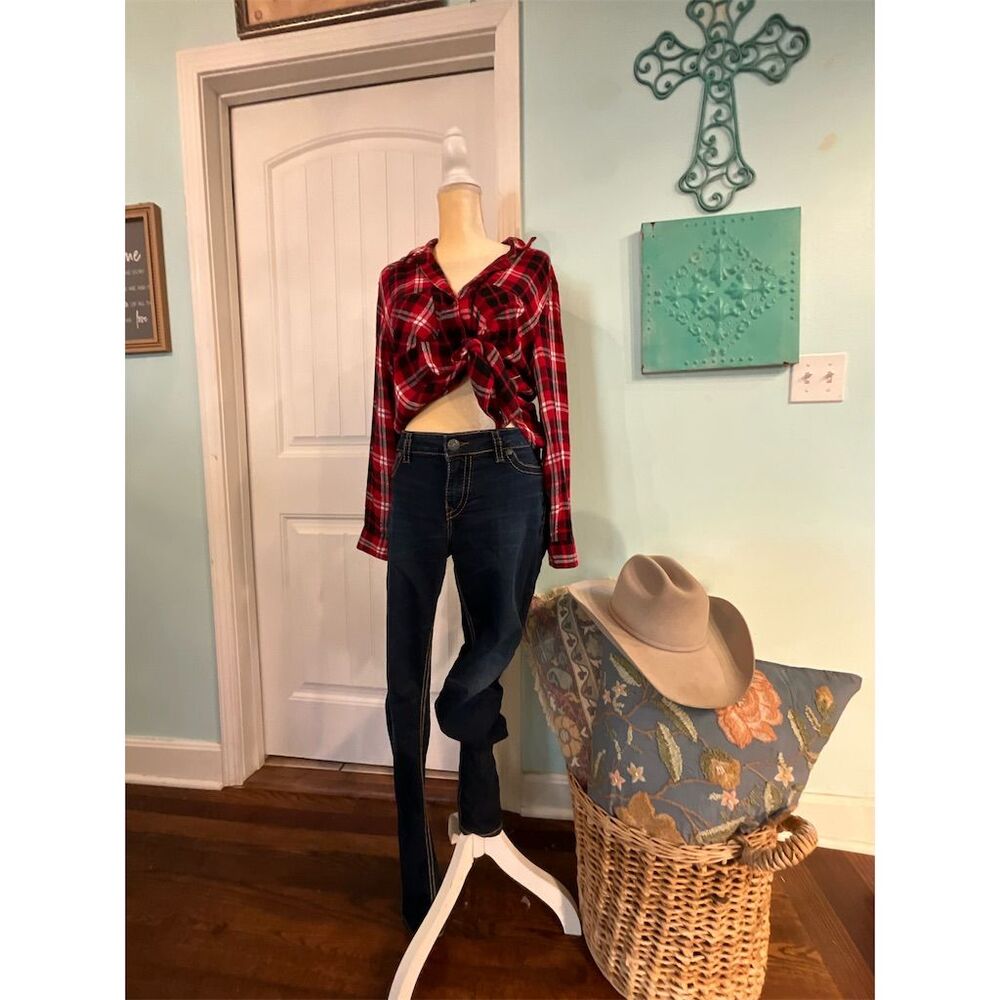 Silver Jeans Co. Suki Women's High Waist Skinny Jeans Blue Size 33